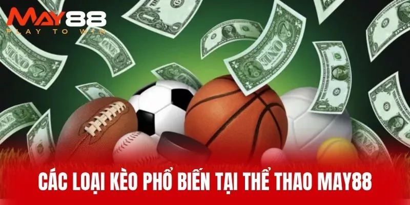 Các Loại Kèo Phổ Biến Tại Thể Thao MAY88